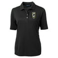 thumbnail image 2 of Women's-Cutter & Buck  Black Columbus Crew Virtue Eco Pique Recycled Polo, 2 of 3