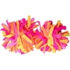 Lewis N. Clark Pomchies POM-ID, Party Girl - Colorful Pom-Pom Luggage Tags