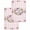 Pink, variant on Spring Easter Kitchen Dish Towels for Drying Dishes Set of 4, Watercolor Eggs Tulips Flower Wreath Wood Gray Waffle Weave Microfiber Hand Tea Bathroom Towels Quick Dry & Absorbent Towel 12x12
