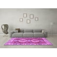 thumbnail image 3 of Ahgly Company Indoor Rectangle Persian Purple Traditional Area Rugs, 5' x 8', 3 of 4
