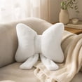 thumbnail image 4 of Sweet Bow Shaped Throw Pillow, Ultra Soft Plush Bowknot Cushion for Sofa Bed Living Room Home Decor Styles Office, 4 of 4