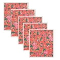 thumbnail image 1 of Paquete de 5 toallas de papel reutilizables, toallas de cocina suecas que no rayan, paños de esponja de celulosa súper absorbentes, biodegradables, aptas para lavavajillas, sin olor, 1 of 5