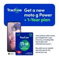 thumbnail image 2 of Tracfone Motorola Moto G Power 2024, 5G, 128GB, Black, Includes 1 Year $125 Service Plan - Prepaid Smartphone [Locked to Tracfone], 2 of 12