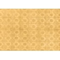 thumbnail image 1 of Ahgly Company Indoor Rectangle Abstract Brown Modern Area Rugs, 2' x 5', 1 of 4