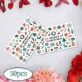 thumbnail image 5 of 50Pcs Mini Merry Christmas Cards Greeting Cards Snowman for Birthday Party, 5 of 9