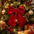 thumbnail image 6 of Christmas Home Decor, Claret Christmas Bow Decoration, Christmas Party Decorations, Christmas Bow, for Xmas Tree, Home, Party, Holiday Christmas Decorations, 6 of 6