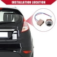 thumbnail image 2 of Trasero / Coche Lámpara Soporte con Cable Arnés para Ford / 1 Unidad / Marrón, 2 of 7