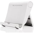 thumbnail image 1 of Support de Téléphone Pliable, Support de Tablette Réglable Universel Multi-Angle (Blanc), 1 of 5