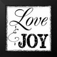 thumbnail image 2 of Greene, Taylor 12x12 Black Modern Framed Museum Art Print Titled - LOVE AND JOY, 2 of 5