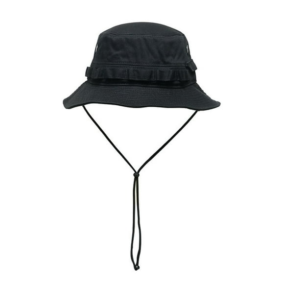 Aellinatey Sunscreen Bonnie Hat Wide Brim Quick Drying Foldable Fishing Camo Bucket Cap