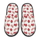 thumbnail image 1 of Balery Strawberry Pantuflas de Casa de Felpa Silenciosas con Diseño Estampado, Zapatillas Cómodas Antideslizantes de Algodón para Interior-Large, 1 of 8
