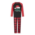 thumbnail image 2 of DuAnyozu Christmas Pajamas for Family 2023 Plus Size Matching Christmas Pjs Family Set Reindeer Print Holiday Sleepwear Outfit, 2 of 9