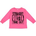 thumbnail image 3 of Inktastic Straight Outta Time out Boys or Girls Long Sleeve Toddler T-Shirt, 3 of 5