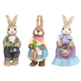 thumbnail image 5 of Bunny Easter Artificial Straw Rabbit Ornaments Party Props Multicolor Foam Home Decoration Simulation, 5 of 5