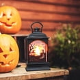 thumbnail image 4 of Calabaza Con Luz De Vela, Farol De Halloween, Farolillos Colgantes, Decoración De Fiesta Multiusos, Colgante De Pared, Adorno De Escritorio Exquisito Vogacara HA042481-03, 4 of 6