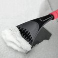 thumbnail image 2 of 3 Pcs Car Ice Scraper with Foam Grip, Windscreen Scraper, Frost Snow Removal Snow Scraper Tool, Non Scratch Car Winter Care for Car Windshield, Window, Roof, Bumpers, 2 of 7