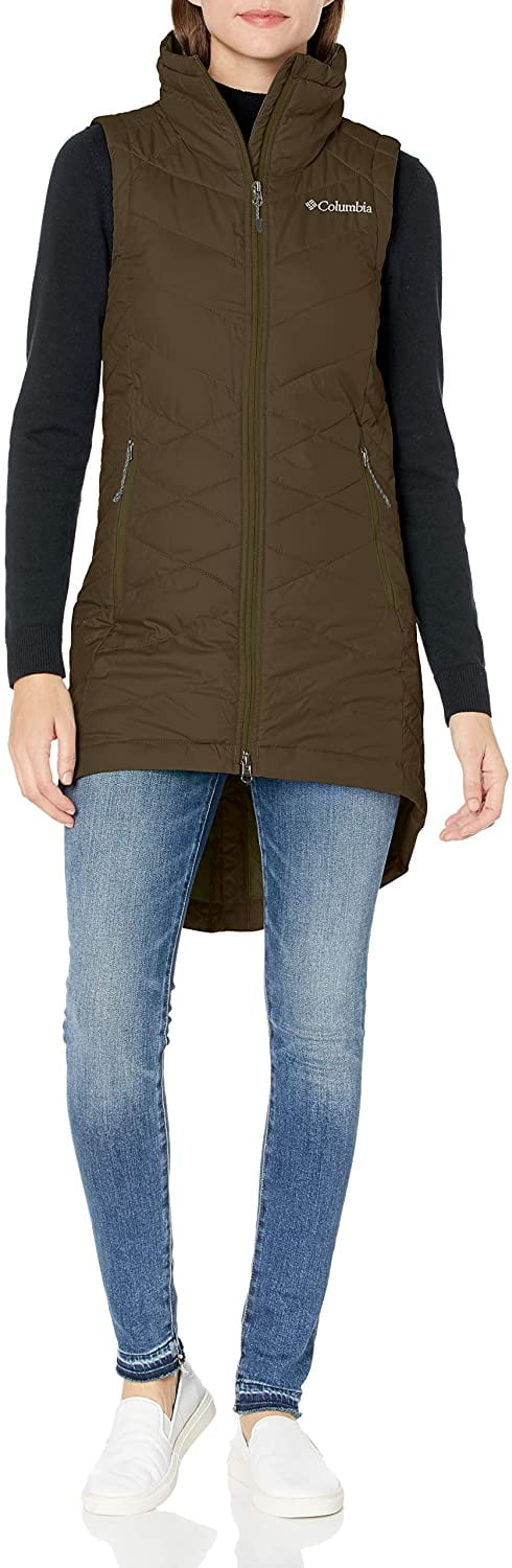 columbia heavenly long vest