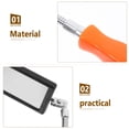 thumbnail image 4 of Inspection Mirror Flexible Swivel Inspection Mirrors 360 Rotation With Led Lighted For Automotive Checking And Shower Use, 4 of 8