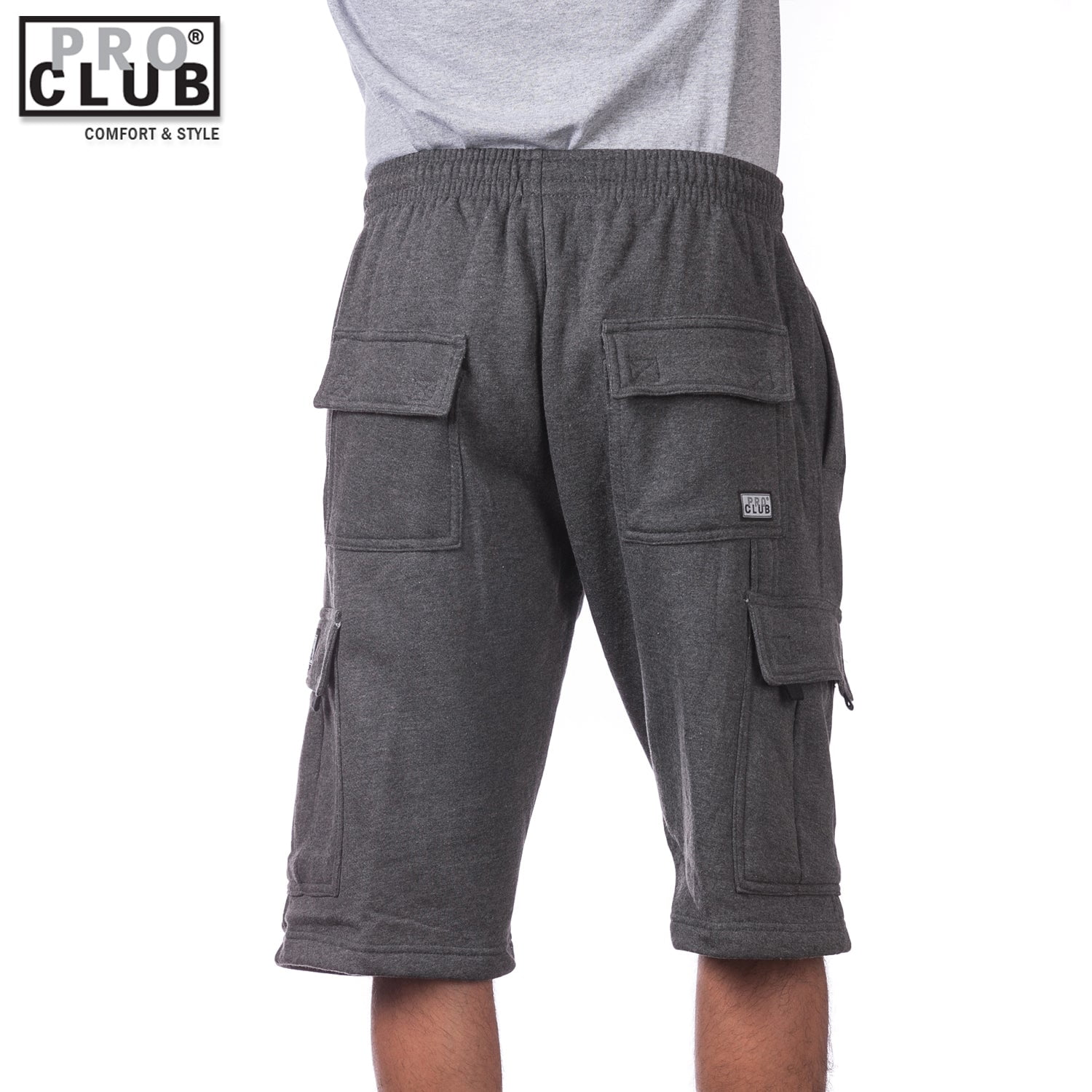 SOL Sweat Cargo Shorts (Dark Gray)