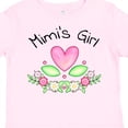 thumbnail image 4 of Inktastic Mimi's Girl Heart Flowers Girls Toddler T-Shirt, 4 of 5