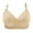 Beige womens tops, variant on Dianli Bras for Women Solid Loose Casual Vintage Woman's Solid Color Comfortable Hollow Out Perspective Bra Underwear No Rims Sale Clothes