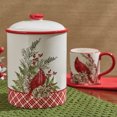 thumbnail image 2 of Park Designs Cardinals Cookie Jar - White, 2 of 3