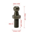 thumbnail image 2 of Unique Bargains 2 Set 10mm M8x15mm Car Vehicle Gas Strut Ball Studs Black for Gas Struts Shocks, 2 of 5