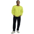 thumbnail image 4 of Fruit of the Loom Men's EverSoft Fleece Crew Sweatshirt, Sizes S-4XL, 4 of 12