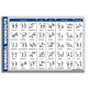 thumbnail image 1 of Style 10 Cartel de aprendizaje del ejercicio del entrenamiento con mancuernas, culturismo laminado de peso libre, 1 of 5