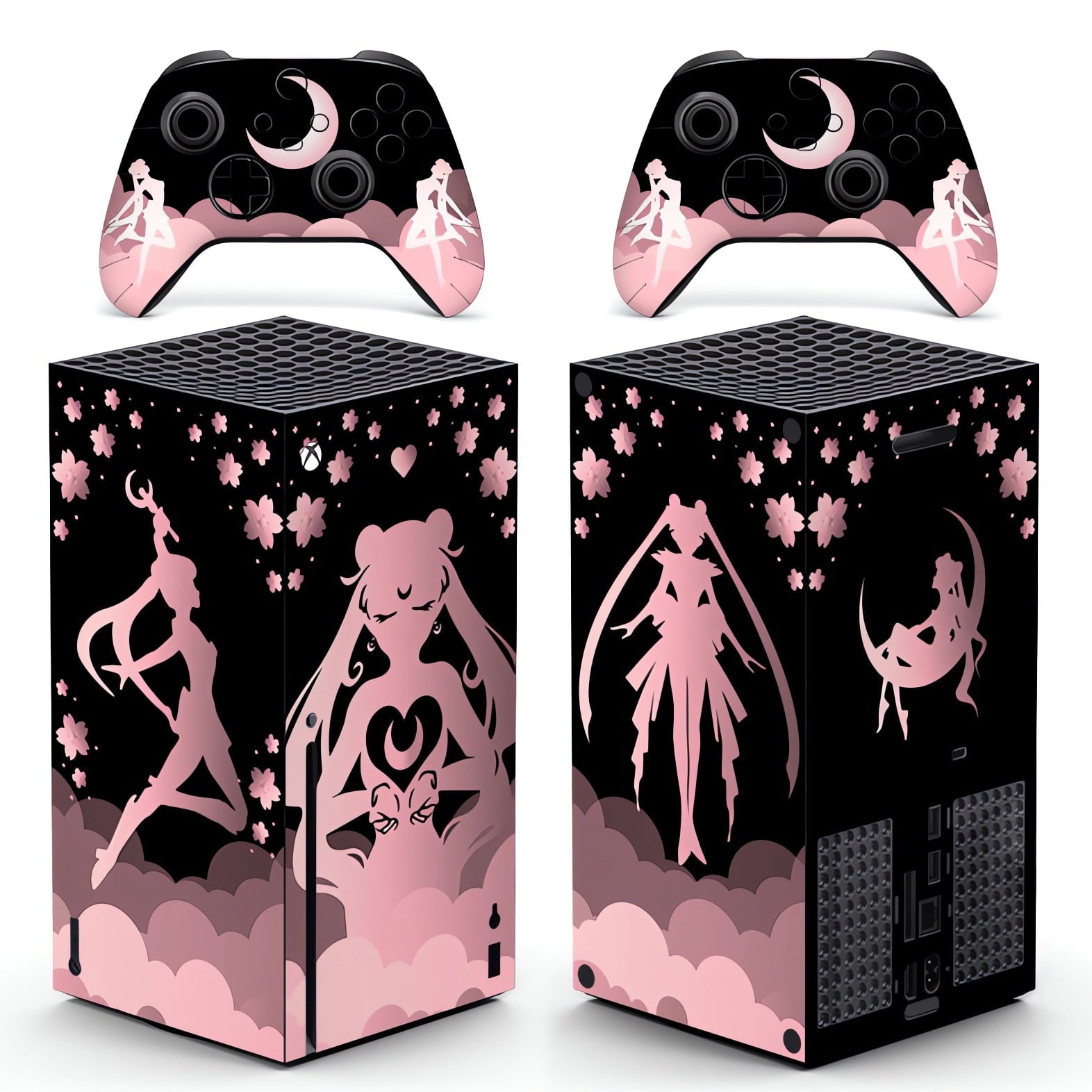 Sailor Moon Xbox Skin Japanese Black Pink Vinyl Kenya Ubuy
