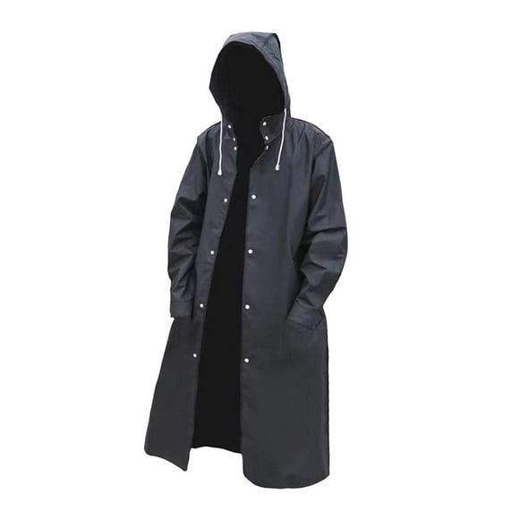 Poncho de lluvia con capucha Yuyangstore L EVA