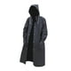 thumbnail image 2 of Poncho de lluvia con capucha, chubasquero, capa de lluvia portátil, impermeable, chaqueta impermeable para viajes, actividades al aire libre, camping L, 2 of 8