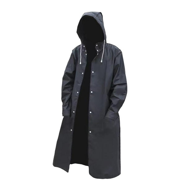 Poncho de lluvia impermeable para hombres y mujeres para escalar mochilero motocicleta XL