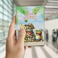 thumbnail image 4 of American Shorthair Hello Summer with Sunglasses and Surfboard Tropical Vibes Travel Passport Wallet Cat Lover Kitten Owner Gifts PU Leather Passport Holder Cover - 00007, 4 of 5