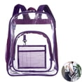 thumbnail image 2 of Zootealy Clear Backpack Heavy Duty Through Bookbag for Women Transparent Large Backpacks, 2 of 6