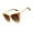 Milky Orange, variant on FEISEDY Trendy Polarized Women Sunglasses, Retro Womens Square Cat Eye Sun Glasses B4134
