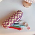 thumbnail image 4 of Bolso De Cosméticos Bolso de cosméticos de 2 uds., estuche de maquillaje tejido, de maquillaje de Color para vacaciones de fin de semana, 4 of 4