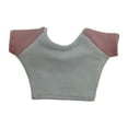 thumbnail image 1 of Camiseta de manga corta para figura de mujer a escala 1/6, ropa hecha a mano para muñecas de 12 pulgadas Rosa, 1 of 9