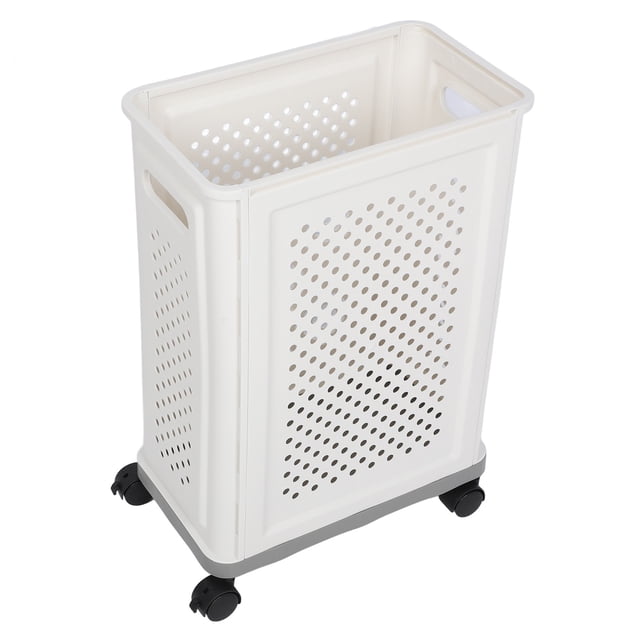 Home Gym Storage Rack, Yoga Mat Storage Basket Floor Space Saving Gray for Laundry