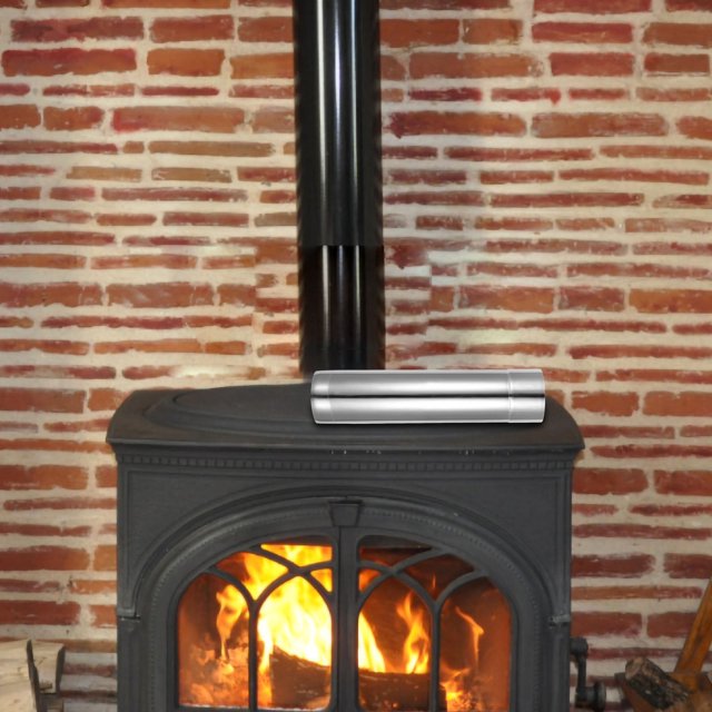 FOMIYES Chimenea Inoxidable Para De Conexión Fácil Y Eficiente