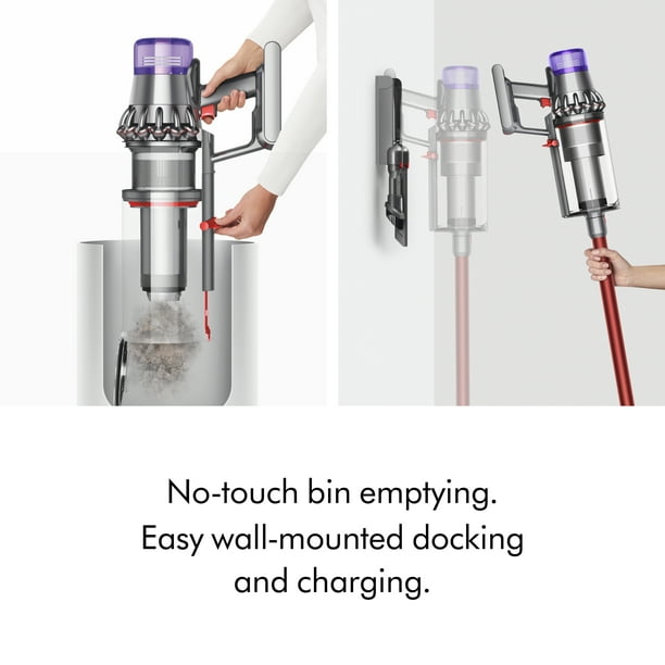 Best way to empty Dyson Outsize without making a mess