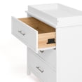 thumbnail image 5 of Graco Classic 3 Drawer Dresser with  Infant Changing Topper, White, 5 of 14