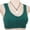 Green, variant on JGTDBPO Front Button Bra For Women No Underwire Extra-Elastic High Support Soft Cup Everyday Sleep Bra Push Up Front Snaps Bras Front Closure Plus Size Sports Bras For Women Girls