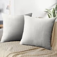 thumbnail image 4 of LALILO Throw Pillow Covers Geometric Chevron Cute Geometric Winter Beige Cushion Cover 18" x 18", 2 Pack, 4 of 6