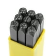 thumbnail image 4 of Uxcell 0.2'' Numbers Stamp Punch Set for Wood Leather Steel Punch Tool Metal Black 1pcs, 4 of 4