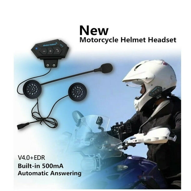 Motorcycle Helmet Headset Wireless Bluetooth Headphone Speaker Hands