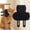 Black, variant on Silicone Cat Corner Grooming Brush, Wall Mount Self Groomer Massage Scratcher, Soft Bump Pet Hair Remover Toy for Kitten Face Rubbing & Itch Relief