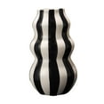 thumbnail image 3 of CoudarTitie Painted Striped Ceramic Vase Flower Arrangement Craft Decorative Minimalist Home Black, 3 of 9