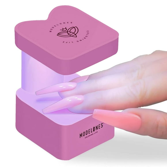 UV Nail Light, Modelones Innovative UV Led Nail Lamp, Mini Gel Nail Lamp for Gel Polish, Quickly-Dry Nail Cure Lamp, Nail Dryer for Travel Manicure, Nail UV Light for Nail Extens