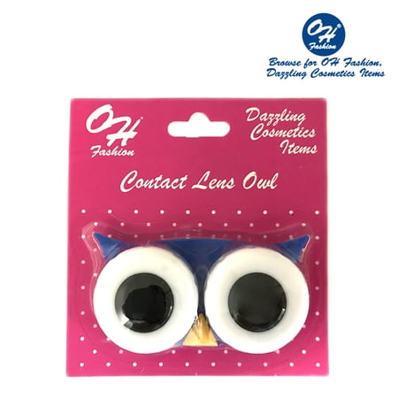 OH Fashion Contact Lens Case Owl style, Blue Navy travel case, 1 pc, eyecare, contact lens, contact storage